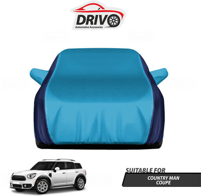 Drivo Car Cover For Mini Countryman Coupe (With Mirror Pockets)(Blue)