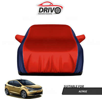 Drivo Car Cover For Tata Altroz (With Mirror Pockets)(Blue, Red)