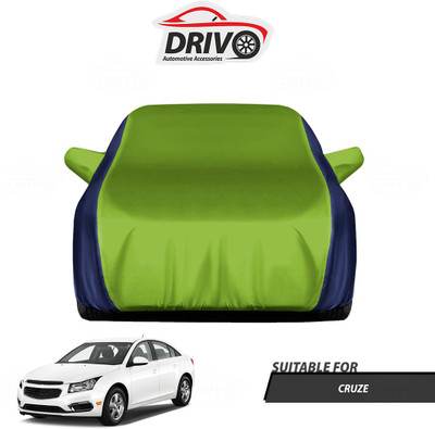 Drivo Car Cover For Chevrolet Cruze (With Mirror Pockets)(Blue, Green)