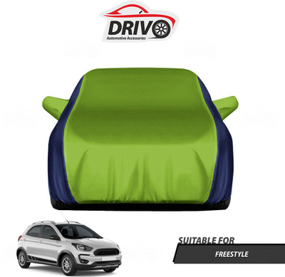 Drivo Car Cover For Ford Freestyle (With Mirror Pockets)(Blue, Green)