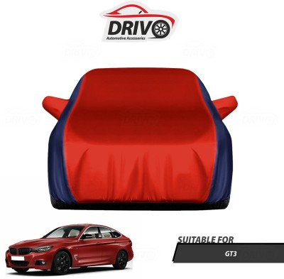 Drivo Car Cover For BMW 3 Series GT (With Mirror Pockets)(Blue, Red)