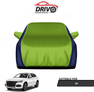 Drivo Car Cover For Audi Q5 (With Mirror Pockets)(Blue, Green)