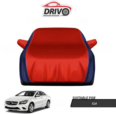 Drivo Car Cover For Mercedes Benz CLA (With Mirror Pockets)(Blue, Red)