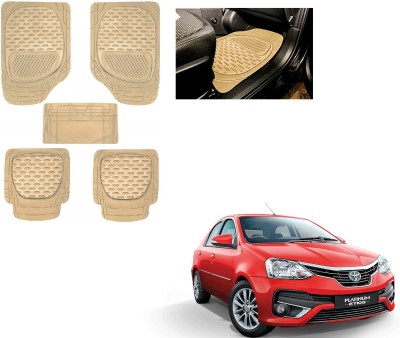 KOZDIKO PVC Standard Mat For  Toyota Etios(Beige)