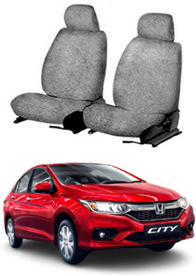 Chiefride Cotton Car Seat Cover For Honda City New ivtech/idtech(Front Detachable Headrest, Without Back Seat Arm Rest, 5 Seater)