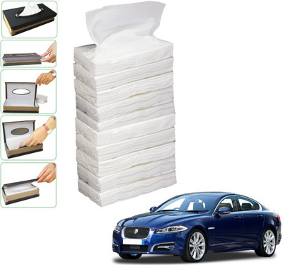 KOZDIKO 10 SET REFILLER WITH 100 PULLS (200 SHEETS) FOR XF Vehicle Tissue Dispenser(White)