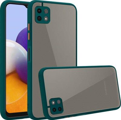 KWINE CASE Back Cover for Samsung Galaxy A22 5G(Green, Shock Proof)
