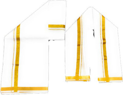 shershaan Solid Men Dhoti