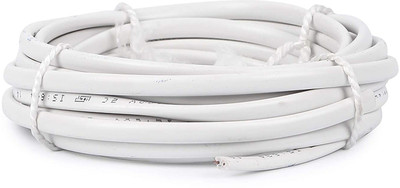 Smuf PVC 1 sq/mm White 30 ft. Wire(White)