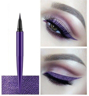 GFSU LONG WEARING EYE LINER CONTAINS INSTENSE SHIMMER SPARKLE EYE MAKE UP LINER 1.5 g(PURPLE)