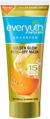 Everyuth Naturals golden glow peel of mask glow your face with this 90g(90 g)