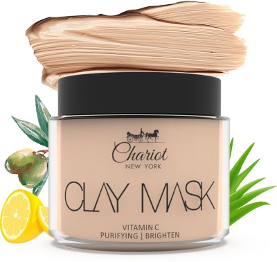 Chariot New york Vitamin C | Purifying | Brighten | Vegan Face Clay Mask(60 g)