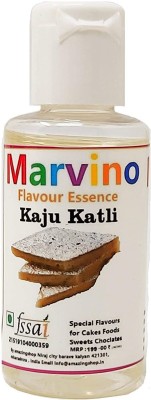 Marvino Kaju-Katli Food Flavours Essence for Cakes Whipcream Fondant Sweets Ice-Creams Chocolates Flavoring Syrup Mawa Liquid Food Essence(20 ml)