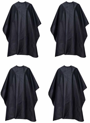 APOEM cutting sheet 001 Combo of 4 Pcs Barber Hairdressing Hair Cutting Sheet Apron Makeup Apron