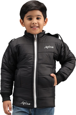 Fit N Fame Full Sleeve Solid Boys Jacket