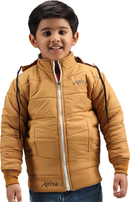 Fit N Fame Full Sleeve Solid Boys Jacket