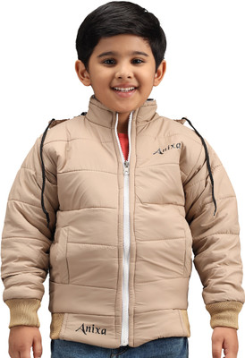Fit N Fame Full Sleeve Solid Boys Jacket