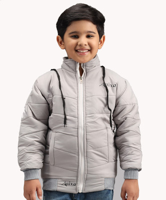 Fit N Fame Full Sleeve Solid Boys Jacket