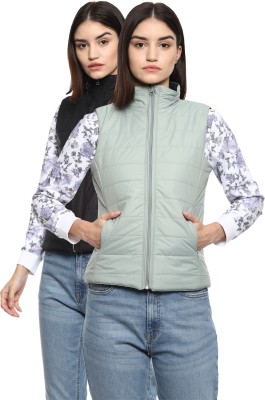 VAN HEUSEN Sleeveless Solid Women Jacket