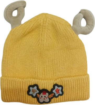 manokamna store Kids Cap(Yellow)