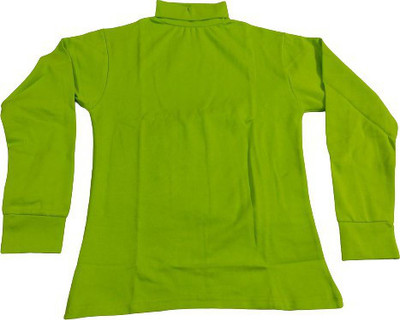 PK Baby Boys & Baby Girls Solid Wool Blend Regular T Shirt(Light Green, Pack of 1)