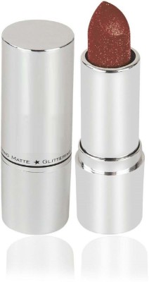 tanvi27 Diamond Bling Shine Lipstick Lip Make Up Beauty(SHIMMER BROWN, 3.8 g)