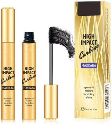 GFSU PERFECT HIGH IMPACT CURLING DAILY USE JAT BLACK WATER PROOF EYE LASH MASCARA 10 ml(BLACK)