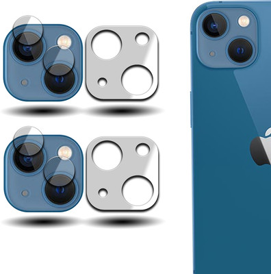 Mclues Back Camera Lens Glass Protector for Apple iPhone 13(Pack of: 2)