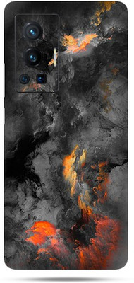Mclaxa mclaxa-Vivo X70 Pro --Black Clouds Mobile Skin(Skin With Super matte finish)