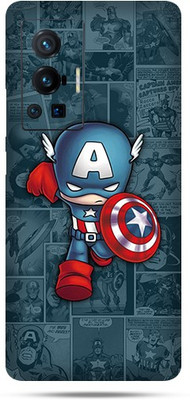 WeCre8 Skin's Vivo X70 Pro Mobile Back Skin Mobile Skin(Multicolor)