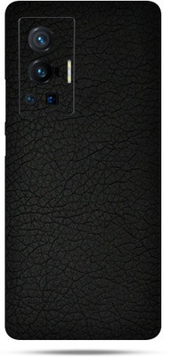 Mclaxa mclaxa-Vivo X70 Pro mclaxa-Vivo X70 Pro-Coal Black Leather Mobile Skin(Skin With Super matte finish)