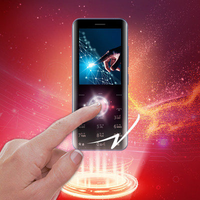 itel Magic3 Smart Touch Keypad(Gradation Blue)