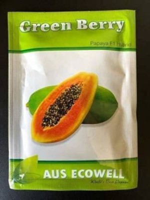 THAMMAR GREEN BERRY F1 HYBRIDE PAPAYA Seed(400 per packet)