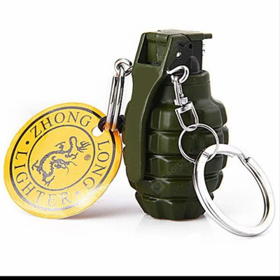 TARGET PLUS FIRST QUALITY MINI HG HAND GRENADE Pocket Lighter(BLACK)