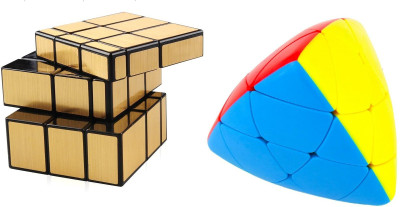 Authfort Stickered Cube combo pack of 2 2 Pieces(2 Pieces)