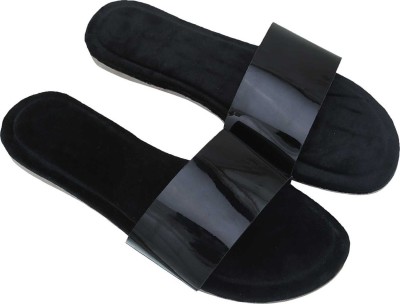 rajeraj Women Flats(Black , 8)