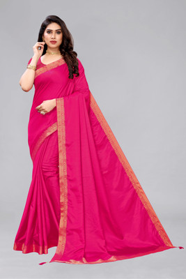 84% OFF on FABMORA Solid/Plain Daily Wear Silk Blend, Satin Saree(Pink) 84% OFF on FABMORA Solid/Plain Daily Wear Silk Blend, Satin Saree(Pink)