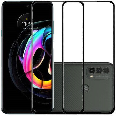 KMPERED Edge To Edge Tempered Glass for Moto G73, Moto G73 5G, Motorola G73, Motorola G73 5G, moto g73 5g(Pack of 2)