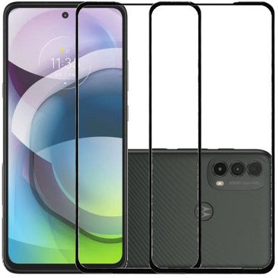 ECMERED Edge To Edge Tempered Glass for Moto G73, Moto G73 5G, Motorola G73, Motorola G73 5G, moto g73 5g(Pack of 2)