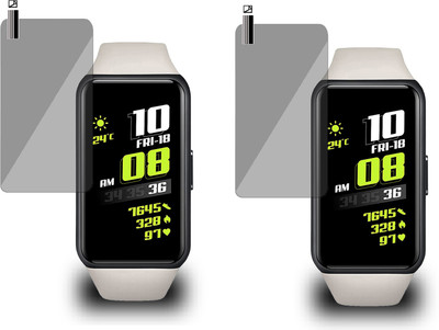 hirdesh Screen Guard for HONOR BAND 6 Smartwatch(Pack of 2)