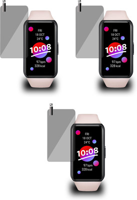 hirdesh Screen Guard for HONOR BAND 6 Smartwatch(Pack of 3)