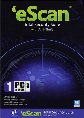 ESCAN Total Security 1 User 1 Year(Voucher)