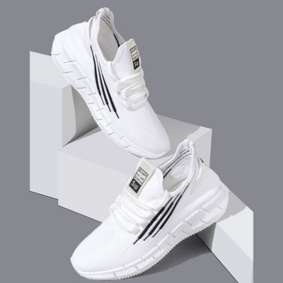 RapidBox CoolCraze Sneakers For Men(White , 10)