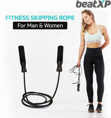 Pristyn care Rope-Black,Gym Training and Workout Freestyle,Home Exercise Skipping Rope Freestyle Skipping Rope(Length: 10 cm)