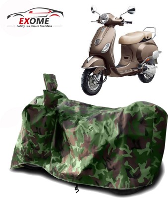 EXOME Two Wheeler Cover for Vespa(Vespa, Green)