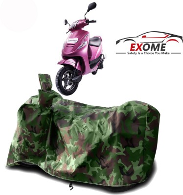 EXOME Two Wheeler Cover for Mahindra(Kine, Green)