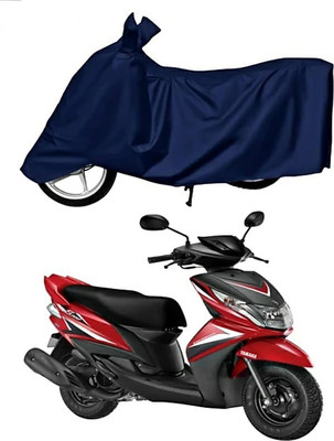 THE REAL ARV Waterproof Two Wheeler Cover for Bajaj(Jupiter, Blue)