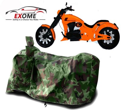 EXOME Two Wheeler Cover for Harley Davidson(Legend, Green)