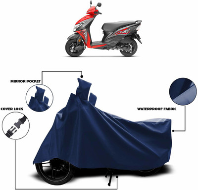 KEDIT Two Wheeler Cover for Universal For Bike(Deo, Blue)