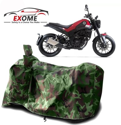 EXOME Two Wheeler Cover for Benelli(Leoncino 250, Green)